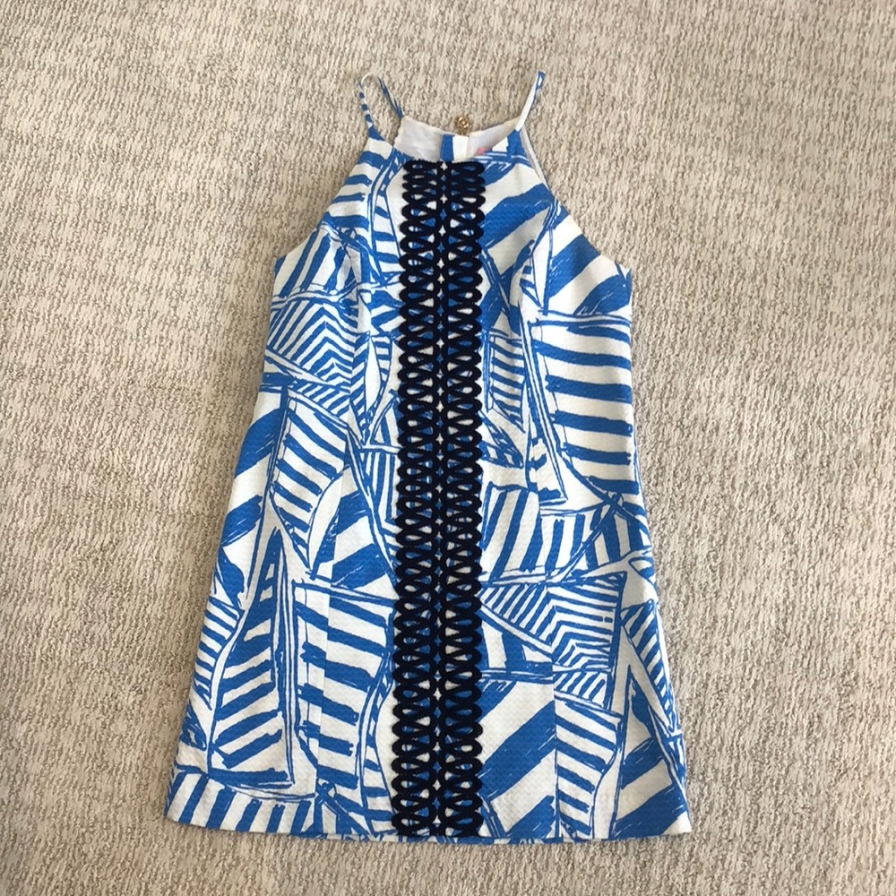 Lily Pulitzer sailboat print dress